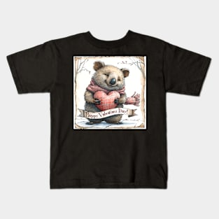 Valentine's Wombat! Kids T-Shirt